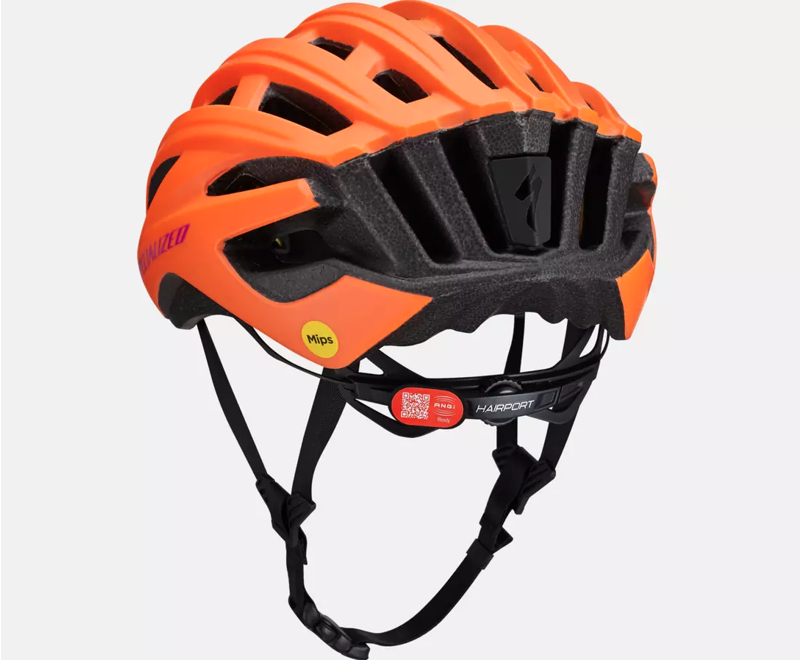 Specialized Propero III ANGI Helmet in Orange-4